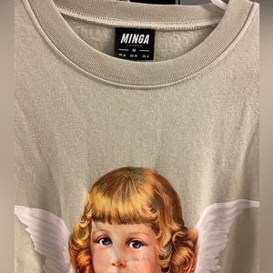Mingalondon minga Angelic Sweater  sand color